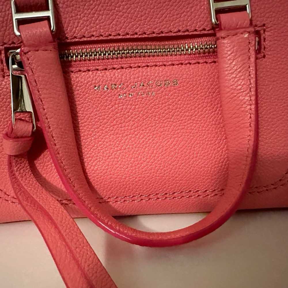 NWOT Marc Jacobs: Grained Leather Crossbody Satch… - image 12