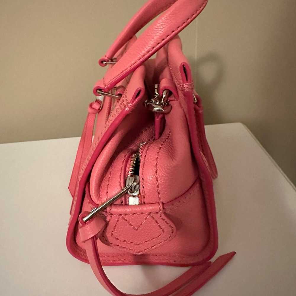 NWOT Marc Jacobs: Grained Leather Crossbody Satch… - image 9
