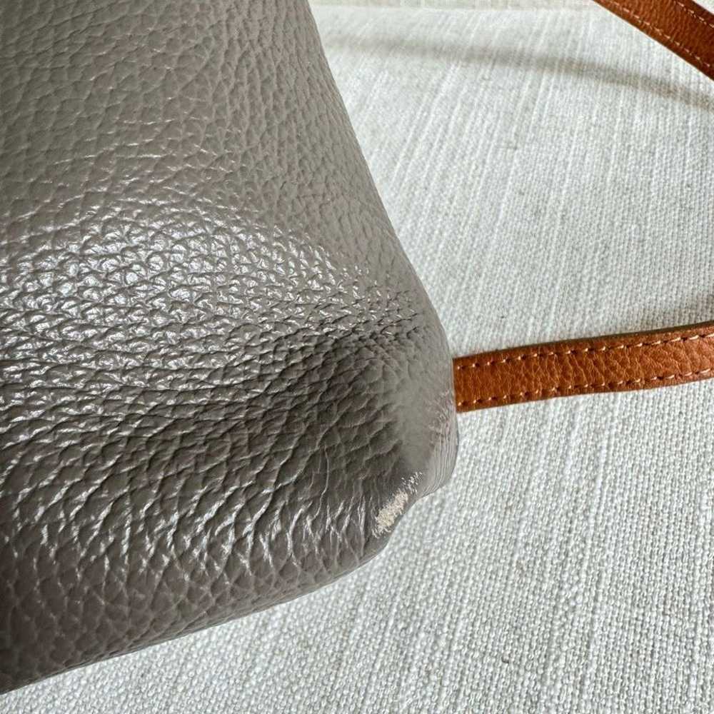 Valentina Genuine Pebbled Leather Shoulder Bag- OS - image 3