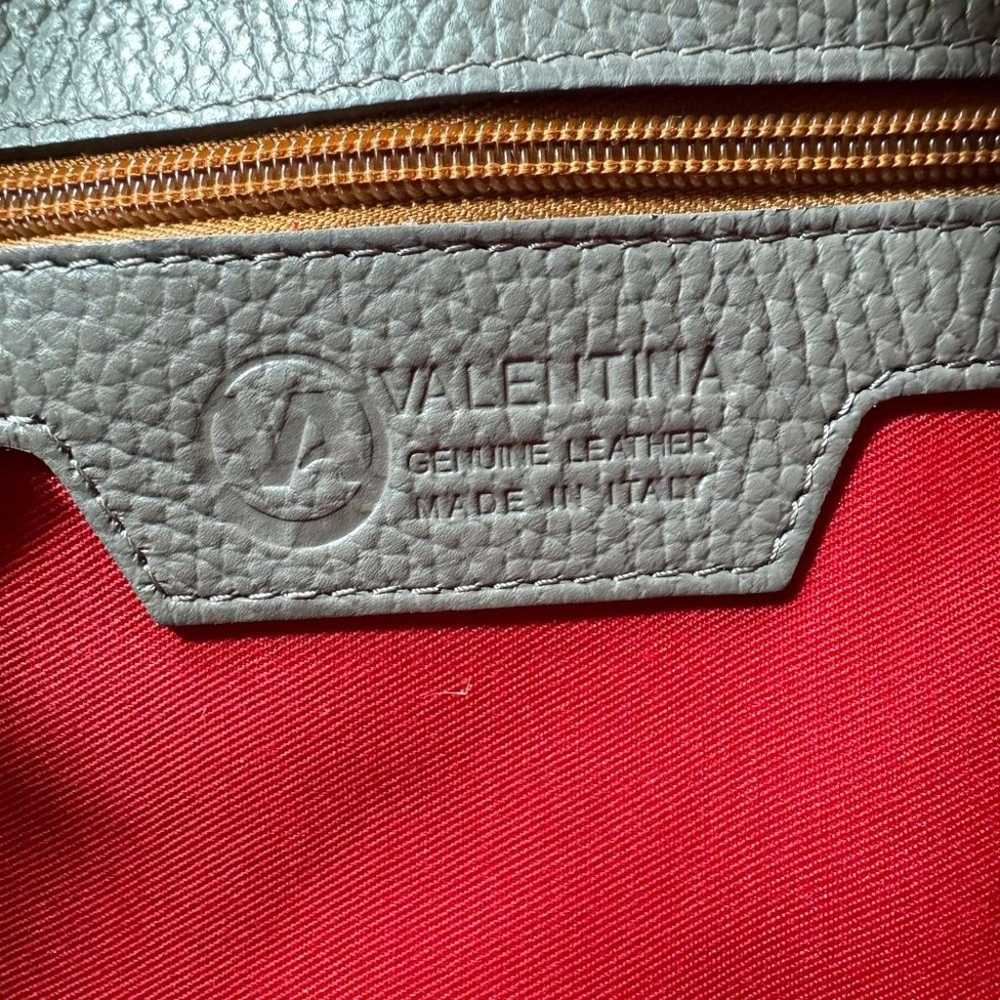 Valentina Genuine Pebbled Leather Shoulder Bag- OS - image 5