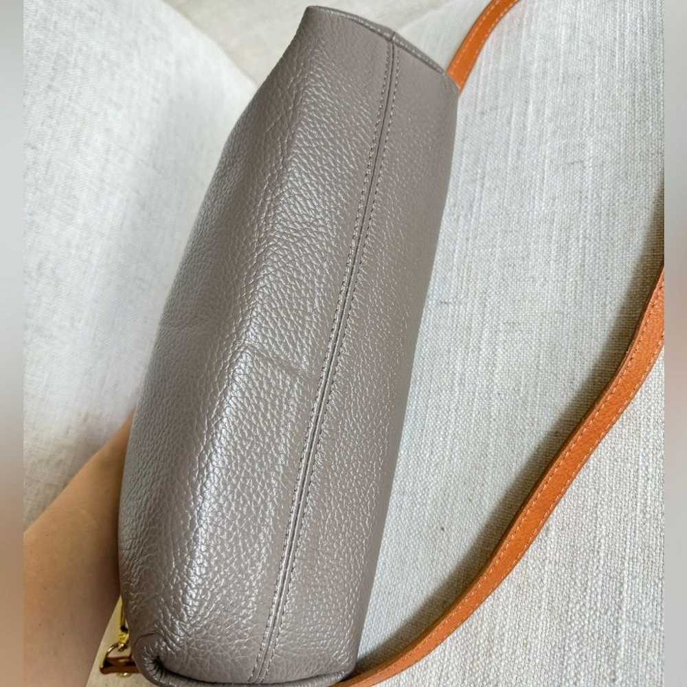 Valentina Genuine Pebbled Leather Shoulder Bag- OS - image 7
