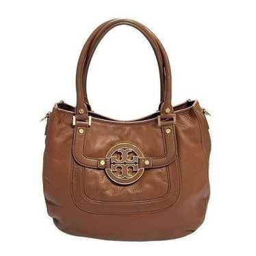 Tory Burch* Women's Authentic Brown Leather Should