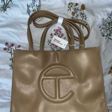 Telfar medium shopping bag cream - image 1