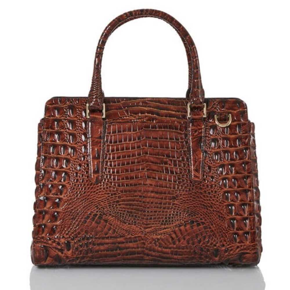 Brahmin Small Finely Pecan Melbourne - image 2