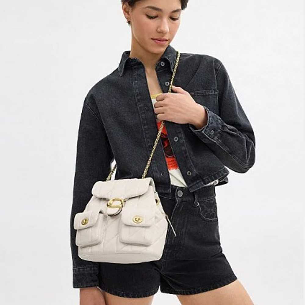Quilted Tabbt backpack - image 9
