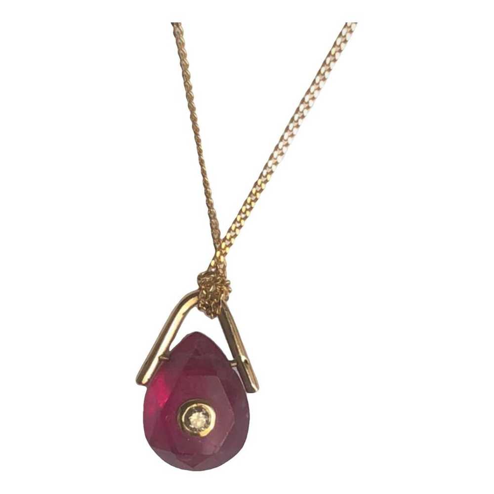 Pascale Monvoisin Orso yellow gold necklace - image 1