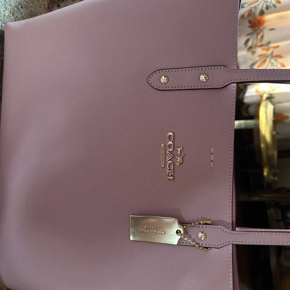 Coach Light Pink Tote - BNWOT - image 2