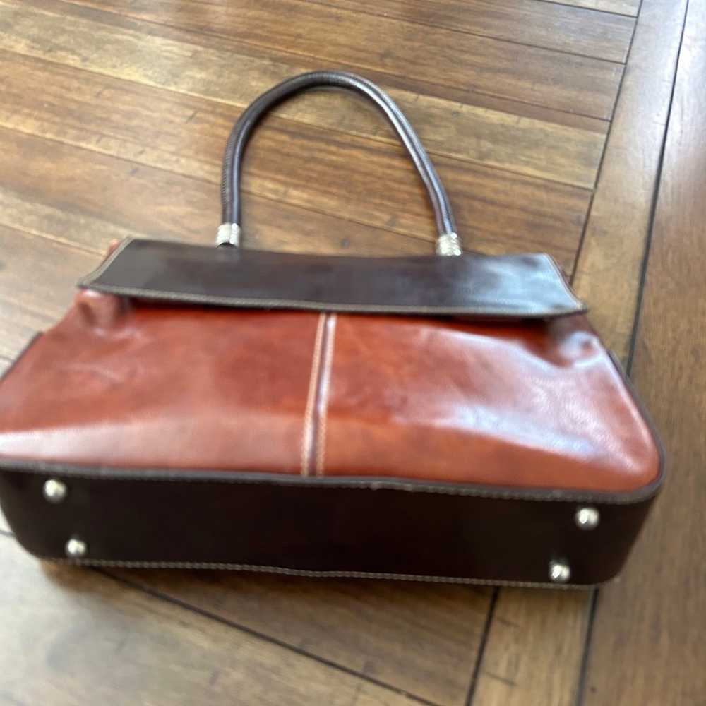 Gucci leather handbag - image 3