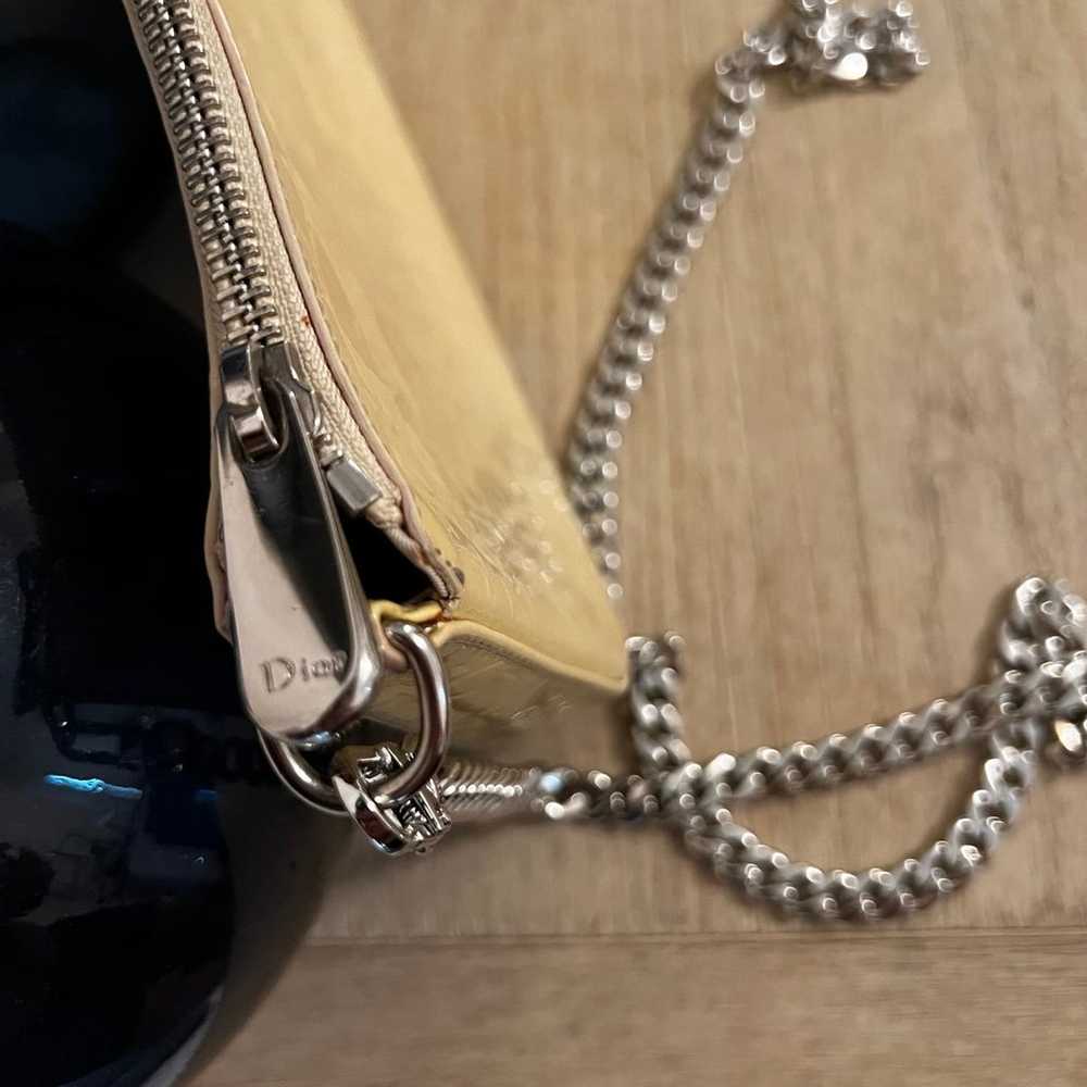 Dior clutch with chain - image 4