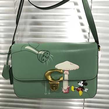 Disney X Coach Studio Shoulder Bag With Mickey Mo… - image 1