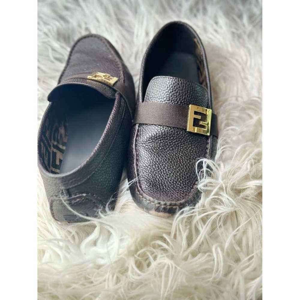 Fendi Leather flats - image 2