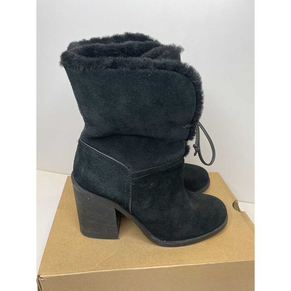 UGG Jerene Womens Winter Boots Size 8 Black Suede… - image 10