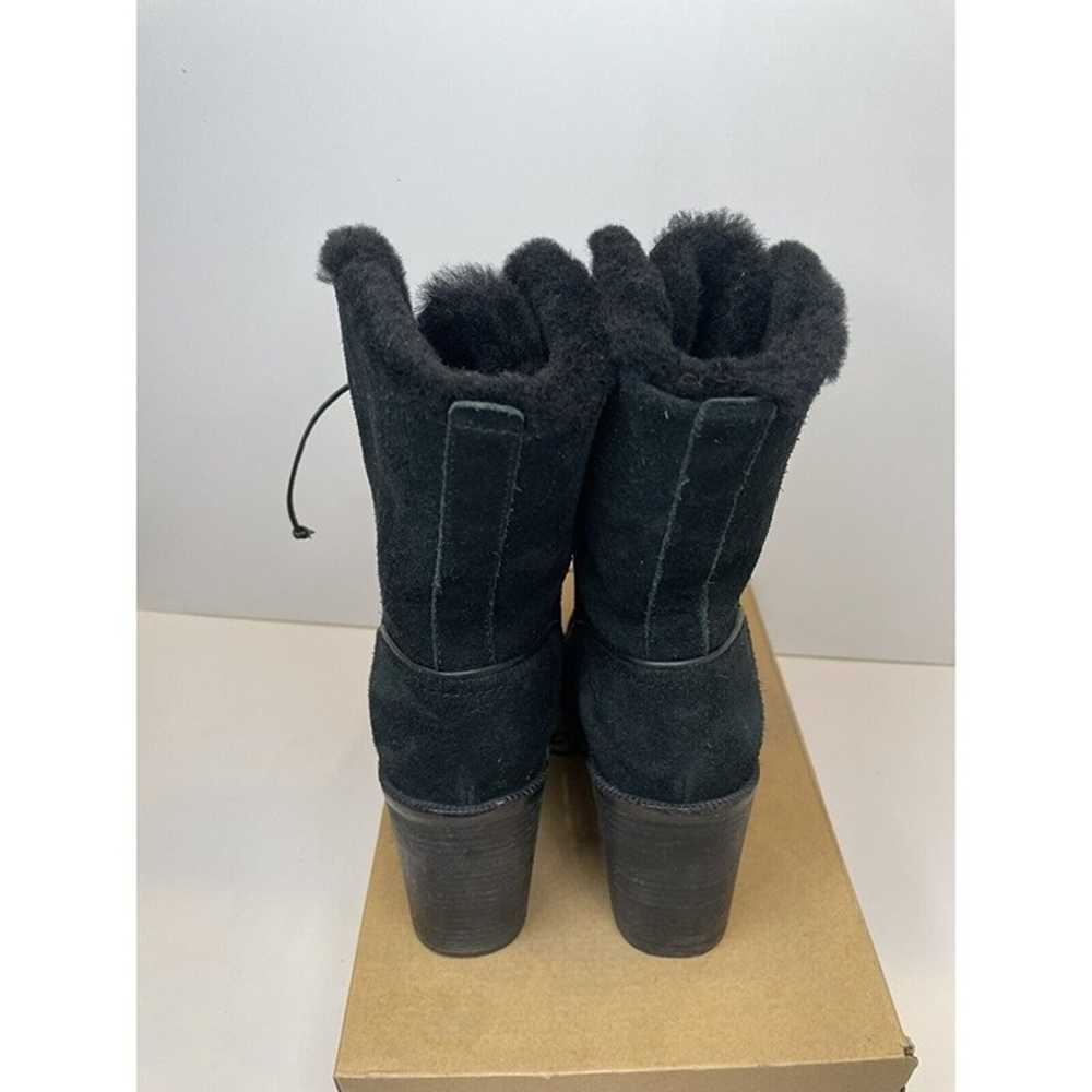 UGG Jerene Womens Winter Boots Size 8 Black Suede… - image 6