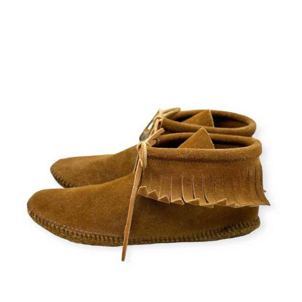 Minnetonka Classic Soft Sole Fringe Southwestern … - image 4