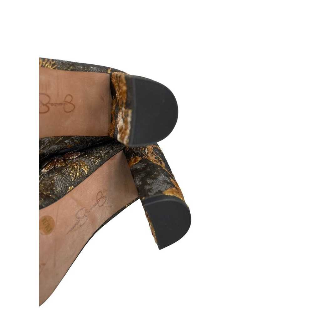 Jessica Simpson Teddi Ankle Boot Metallic Floral … - image 11