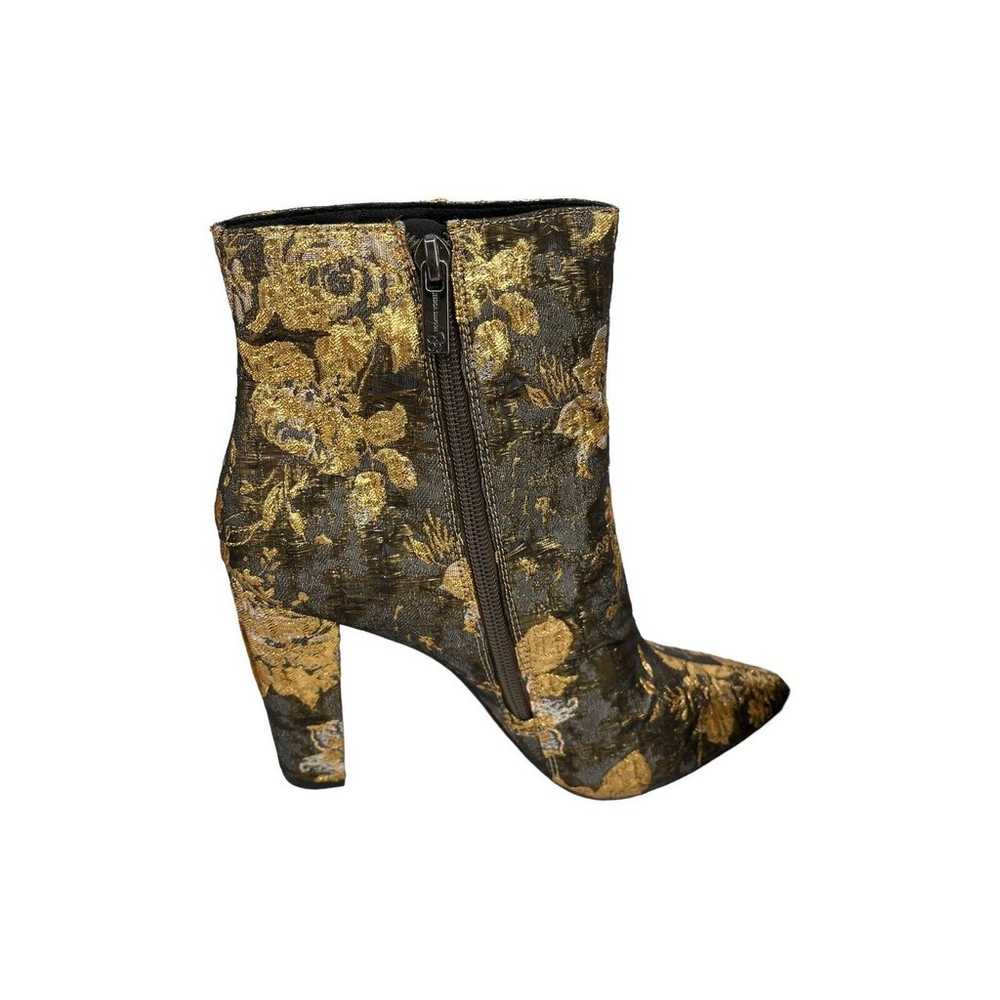 Jessica Simpson Teddi Ankle Boot Metallic Floral … - image 6