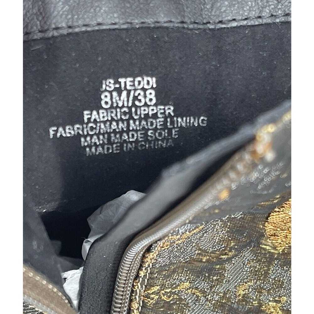 Jessica Simpson Teddi Ankle Boot Metallic Floral … - image 9