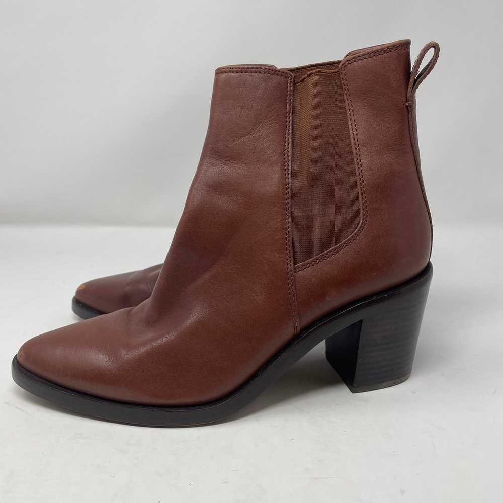 Madewell The Elspeth Chelsea Boots 8.5 Smooth Lea… - image 3
