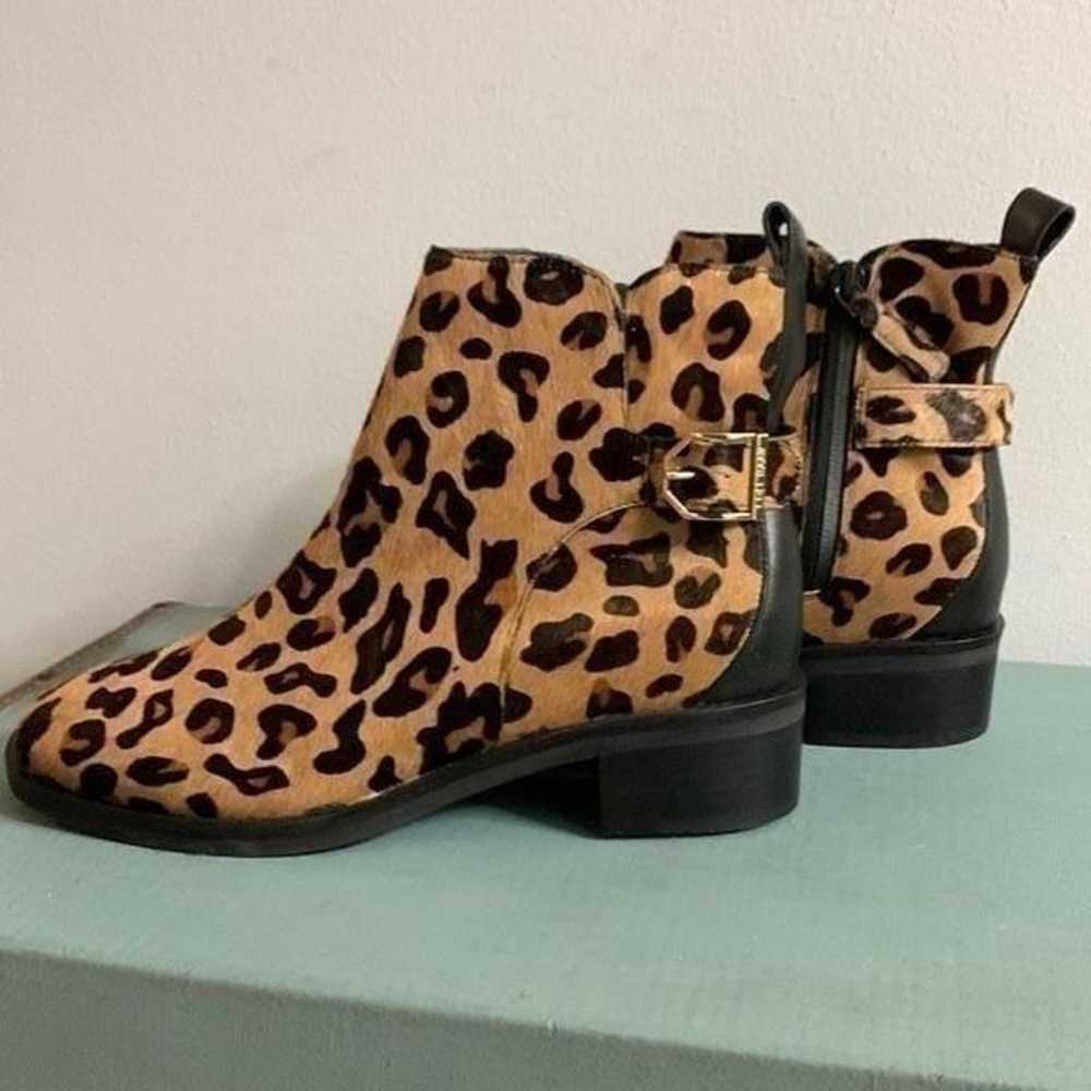 Cole Haan cheetah print boots. Fur print booties - image 11