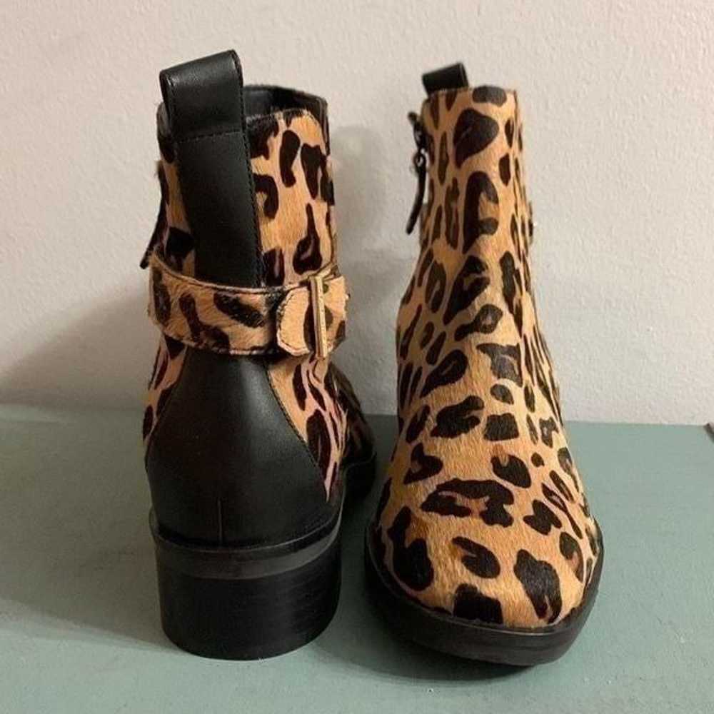 Cole Haan cheetah print boots. Fur print booties - image 4