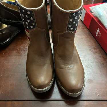 Sterling river boots woman’s size 10 patriotic si… - image 1