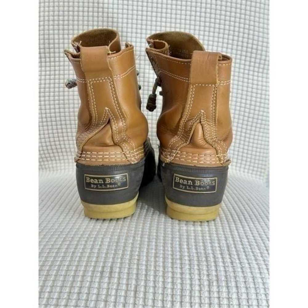 LL Bean women’s waterproof duck boots size 7 - image 5