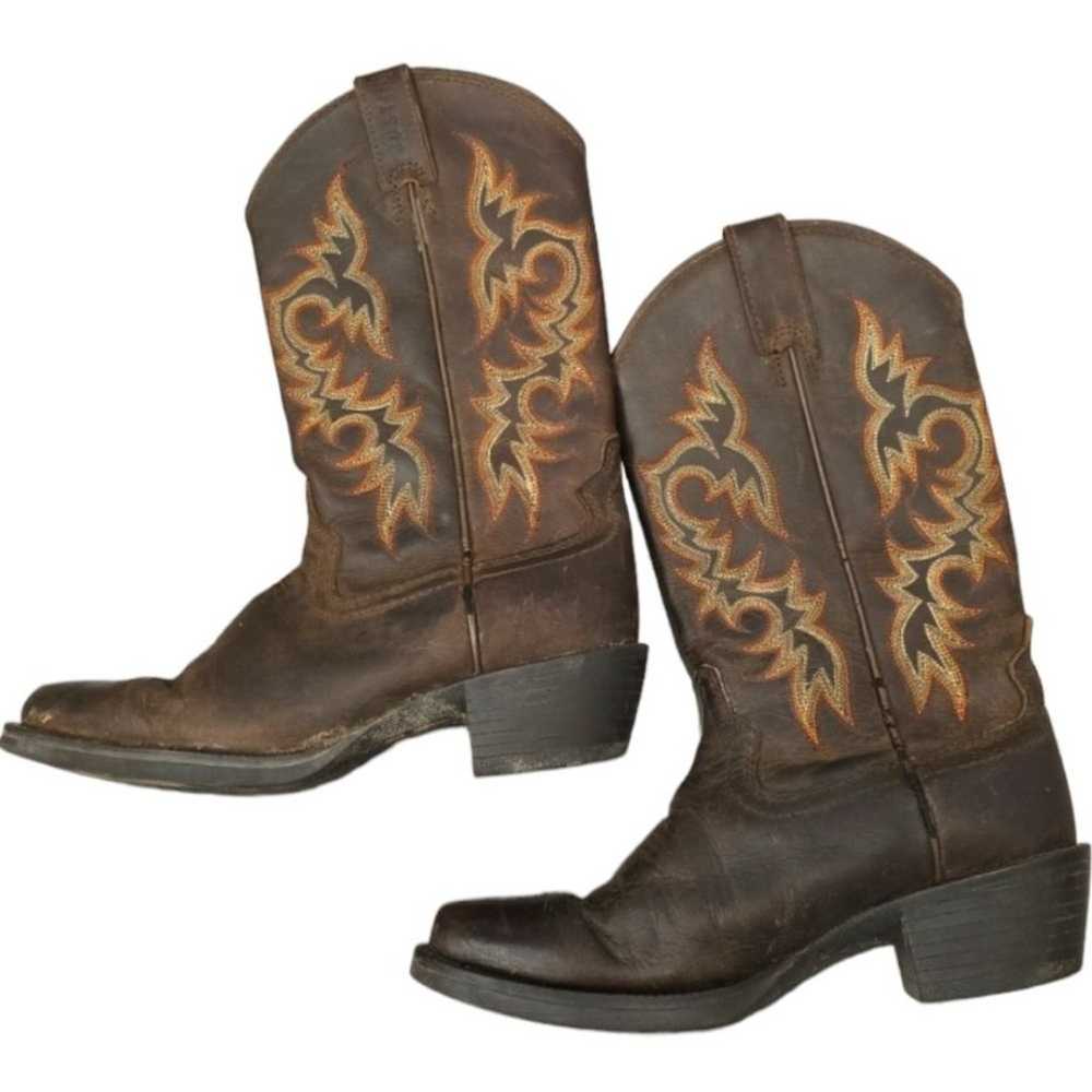 Justin Western Cowboy Boots Women's 7.5 D Style 2… - image 2