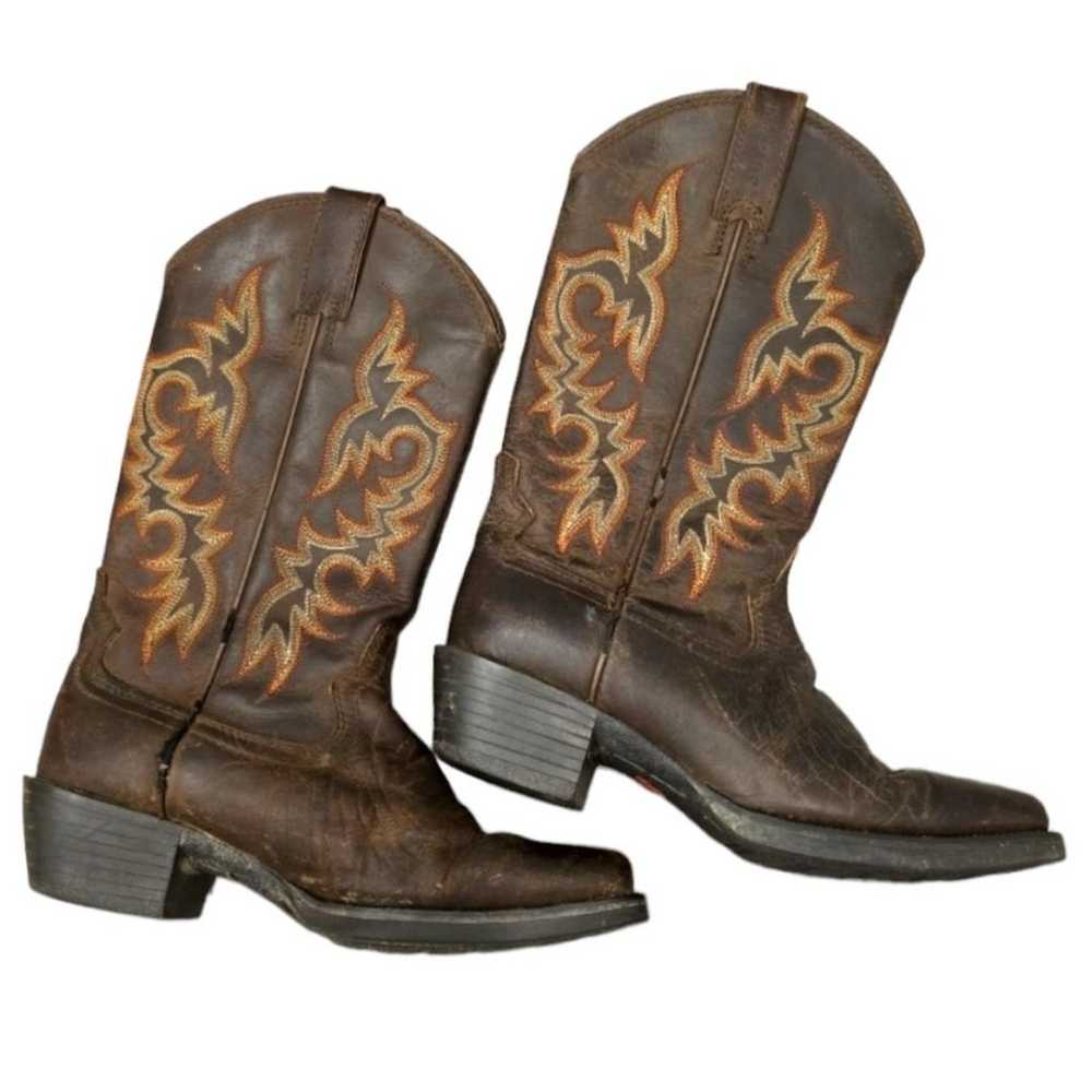 Justin Western Cowboy Boots Women's 7.5 D Style 2… - image 3