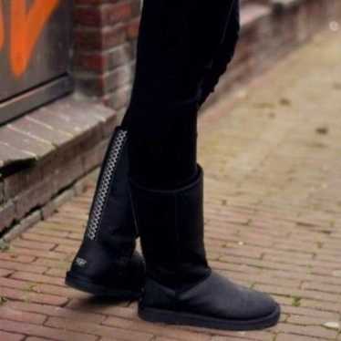 UGG Ultimate Tall Tasman Braid Boot - Black - 6 W… - image 1