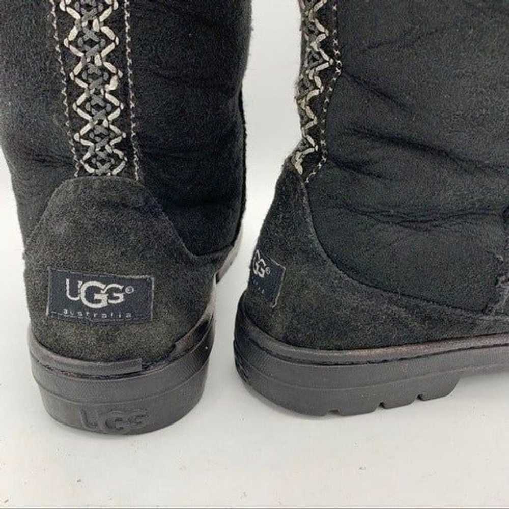 UGG Ultimate Tall Tasman Braid Boot - Black - 6 W… - image 5