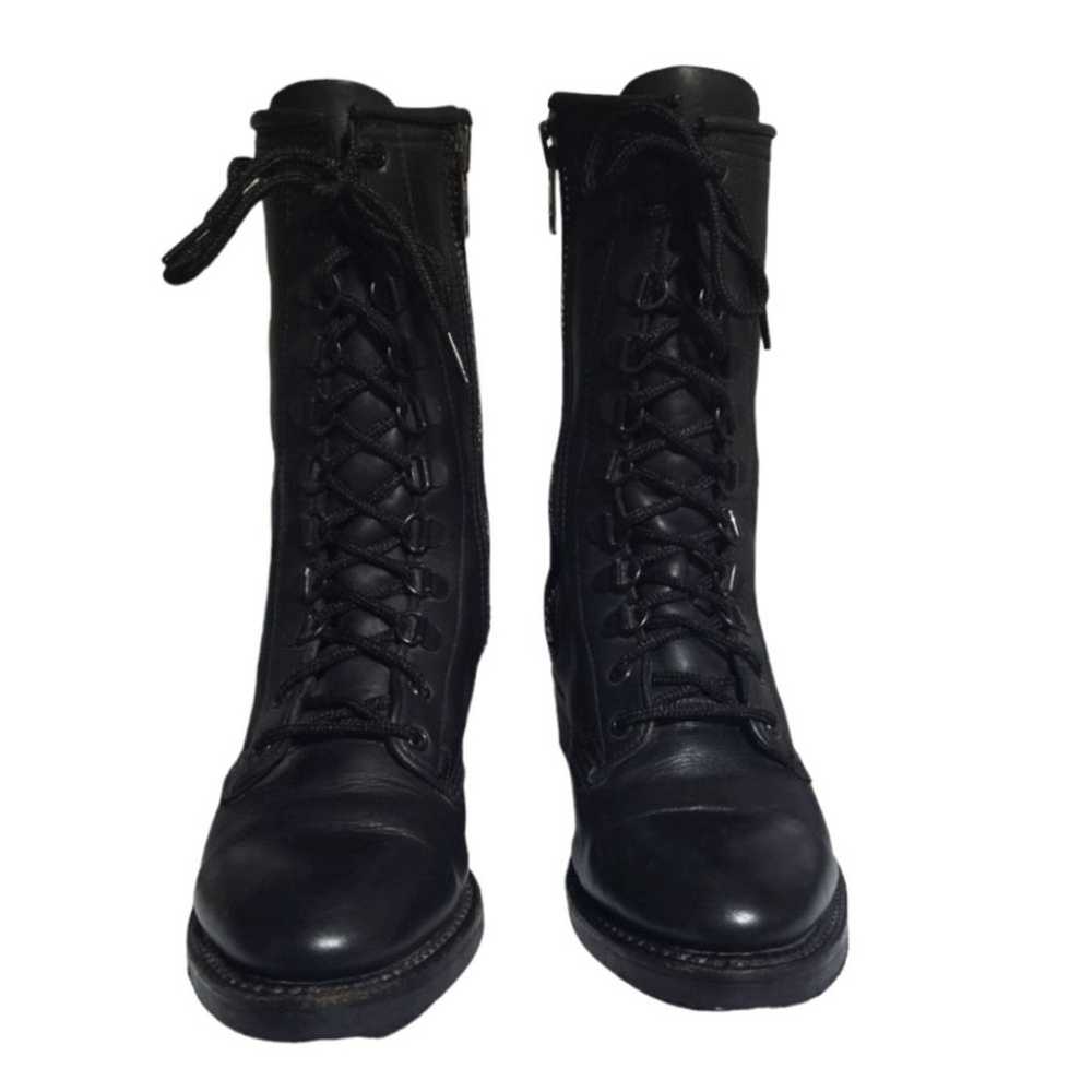 Harley Davidson Black Leather Boots - image 3