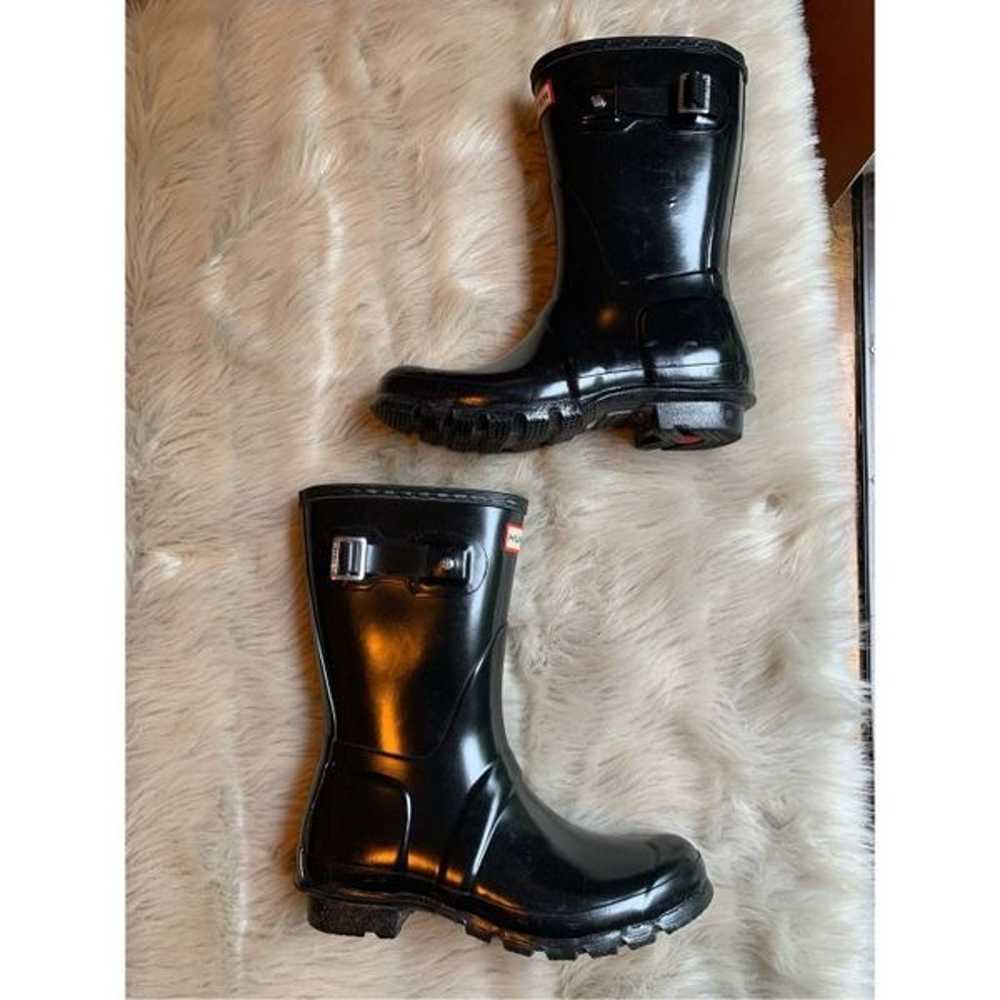 Hunter Boots Women's Original Short Gloss Rain Bo… - image 2
