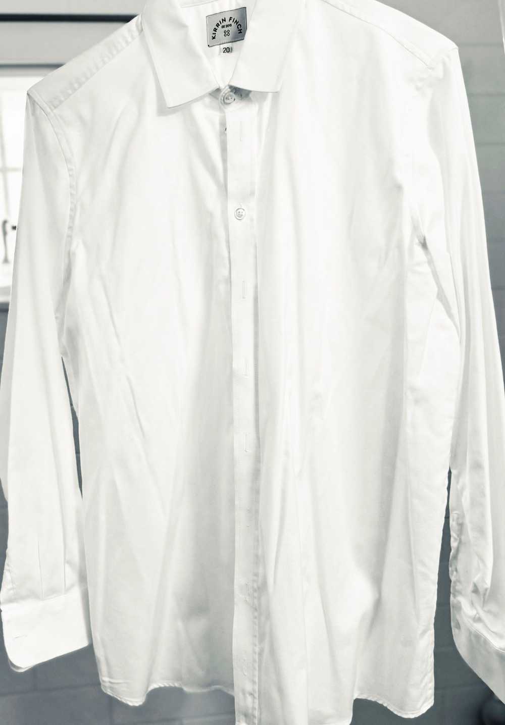 Kirrin Finch Addams White Easy-Care Dress Shirt - image 3