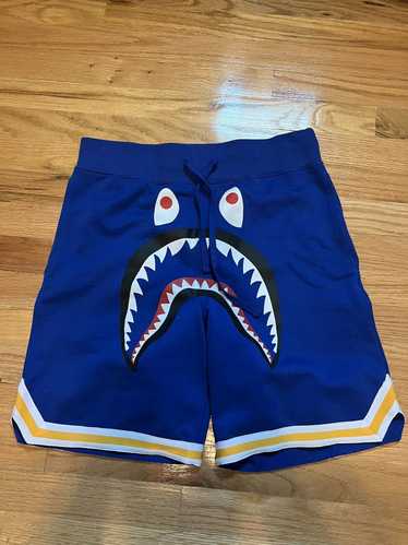 Bape BAPE Blue Shark Sweat Shorts (Size M)