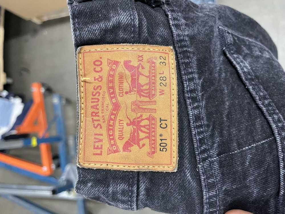 Streetwear × Vintage Levis 501 29 x 32 Black Jeans - image 2