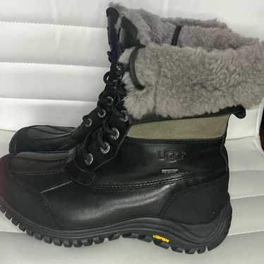 UGG ADIRONDACK II BLACK WATERPROOF SHEEPSKIN BOOT… - image 1