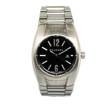 Silver Bvlgari Automatic Stainless Steel Ergon Wat