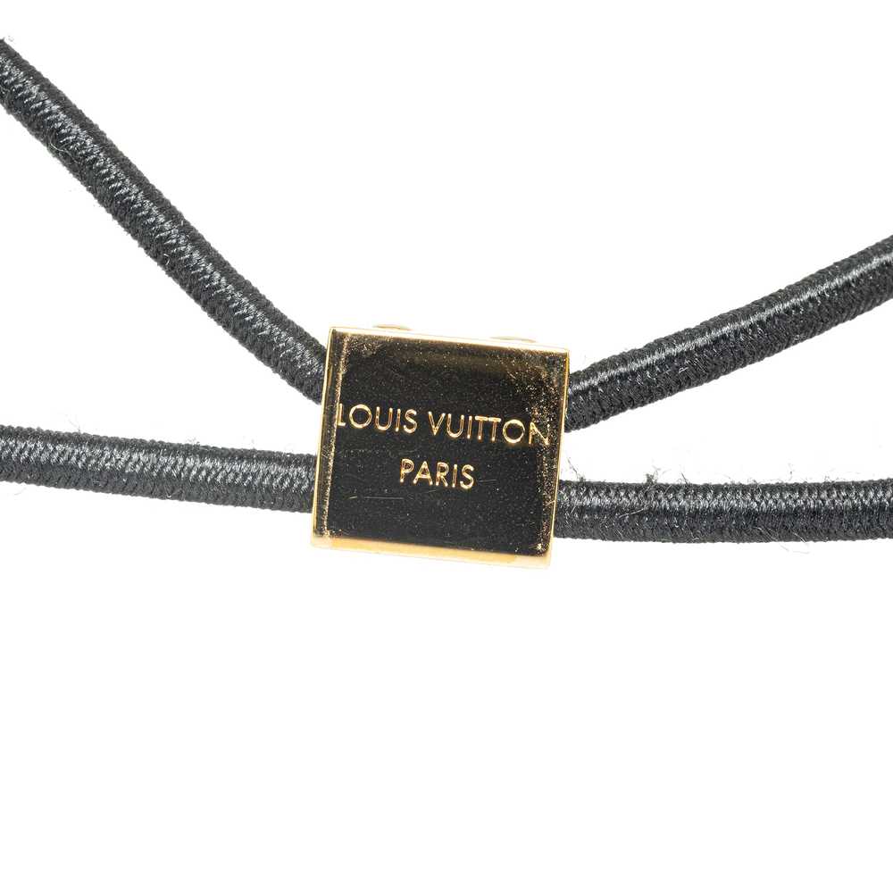 Gold Louis Vuitton Planete Nanogram Chouchou Hair… - image 3