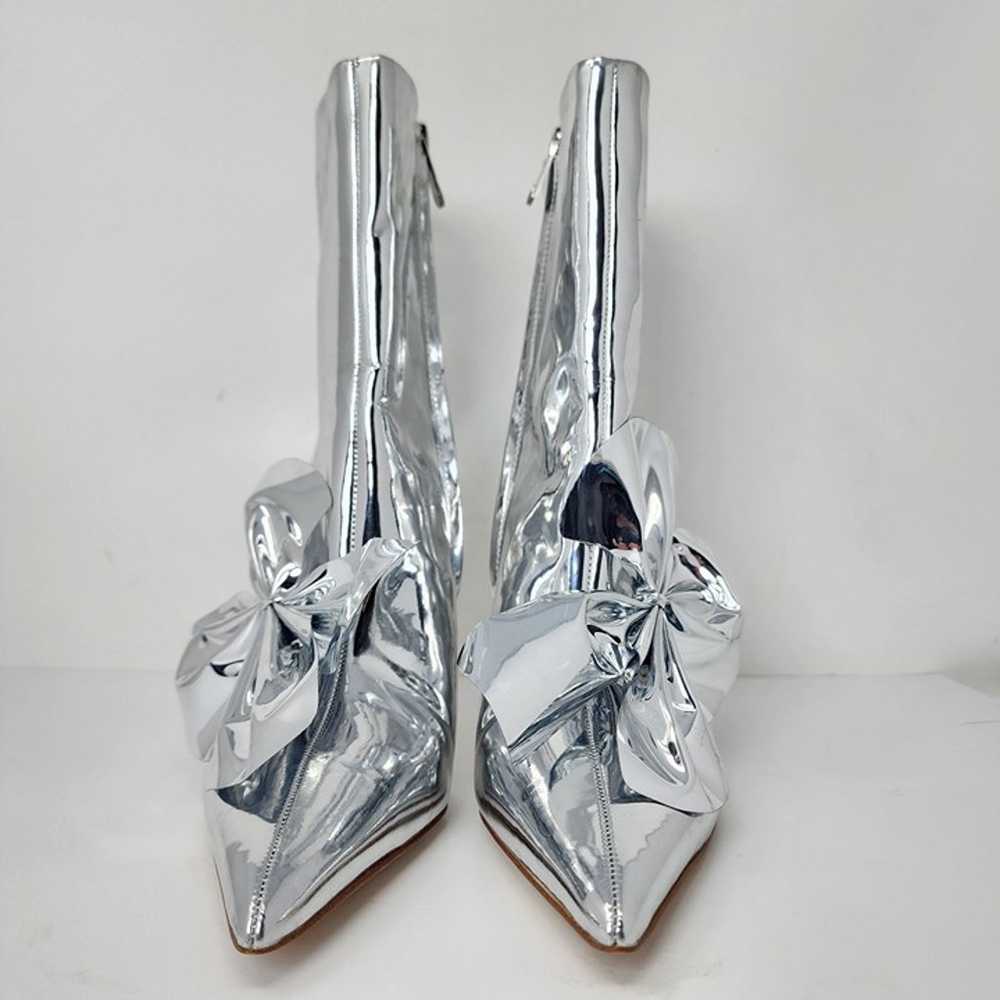 Sam Edelman Women's Esmae2 Silver Bow Bootie, Wom… - image 5