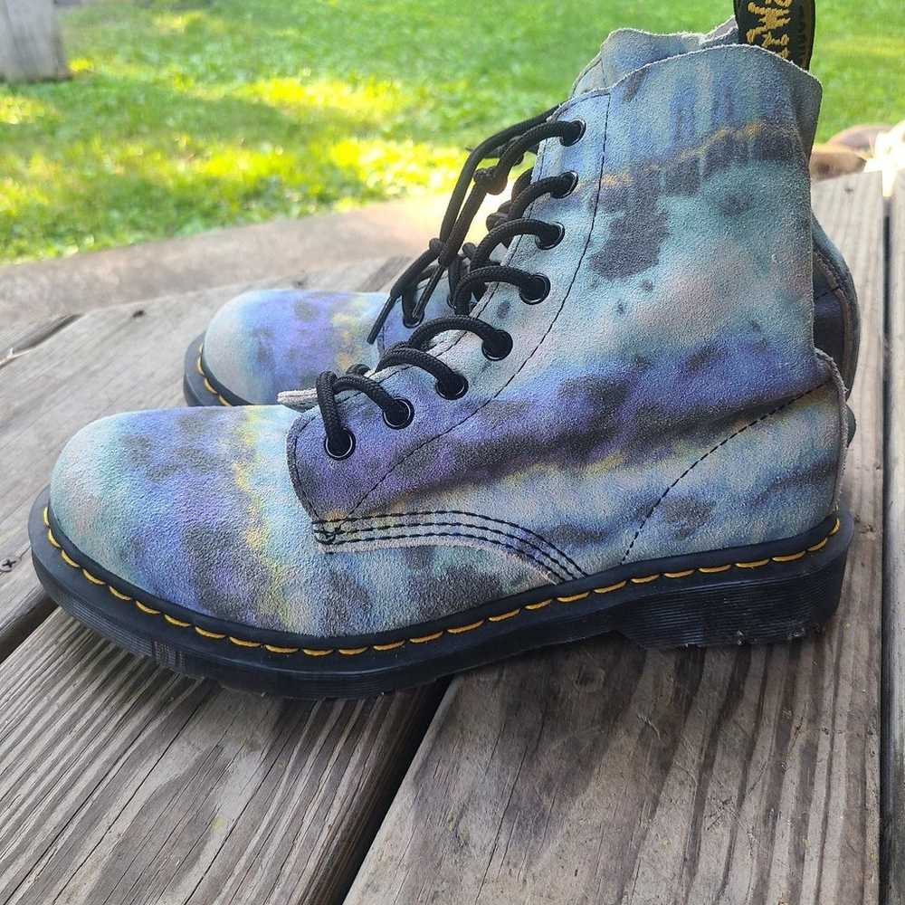 Dr. Martens 1460 Pascal Leather Lace Up Boot
Blue… - image 2