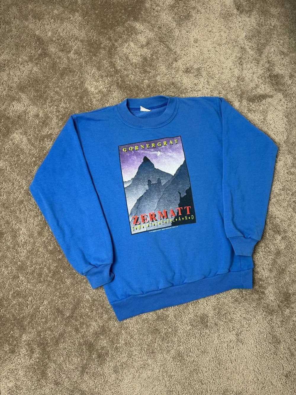 Vintage Vintage 90s Gornergrat Zermat Switzerland… - image 2