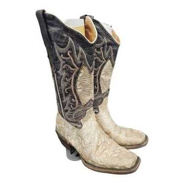 YADIRA Hand Crafted Bling Western Boots - Size 7 1
