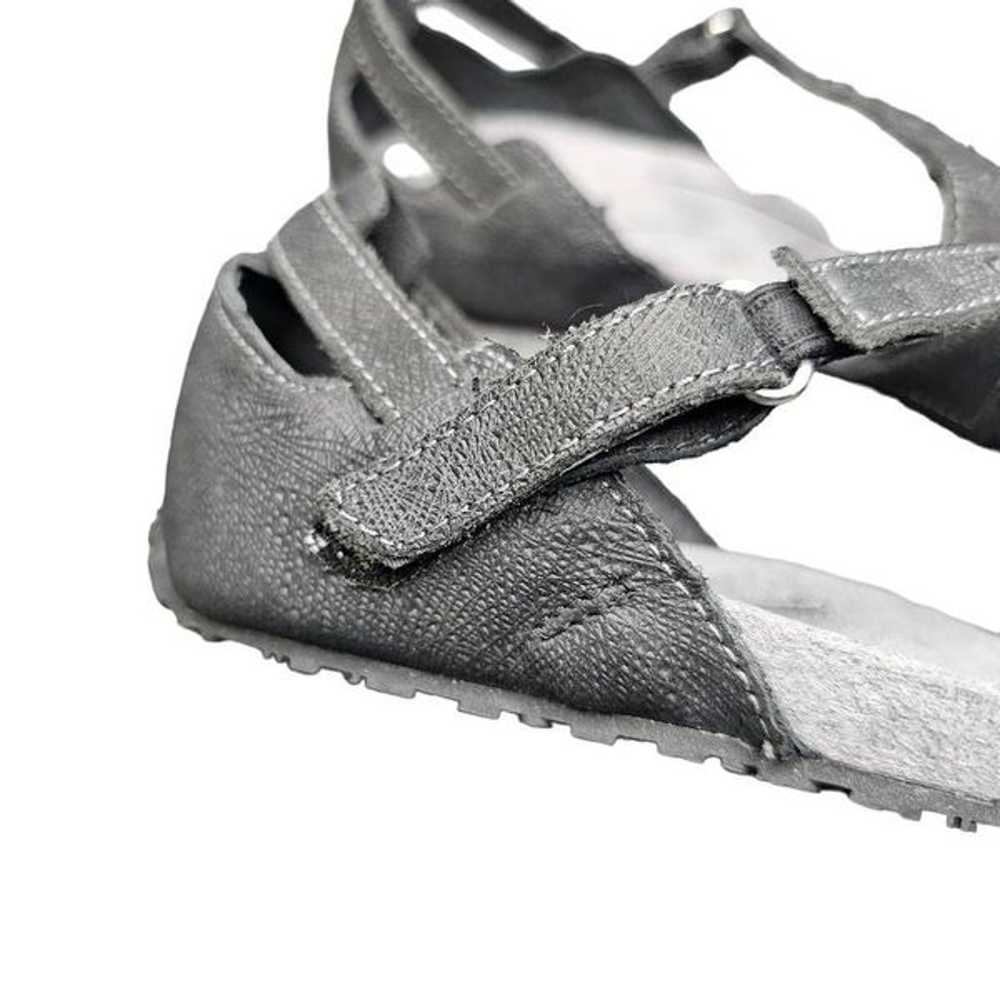 Ahnu Womens Tullia Mary Jane Shoes Dark Gray Leat… - image 3