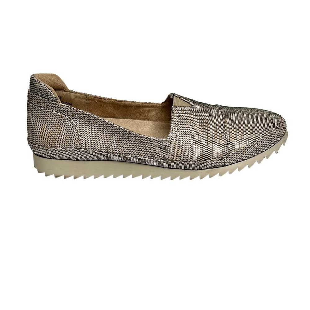 Vaneli Veve Camel Slip On Comfort Flat Shoes Loaf… - image 4