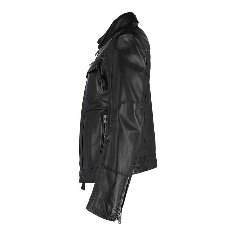 Dolce & Gabbana Leather biker jacket - image 2