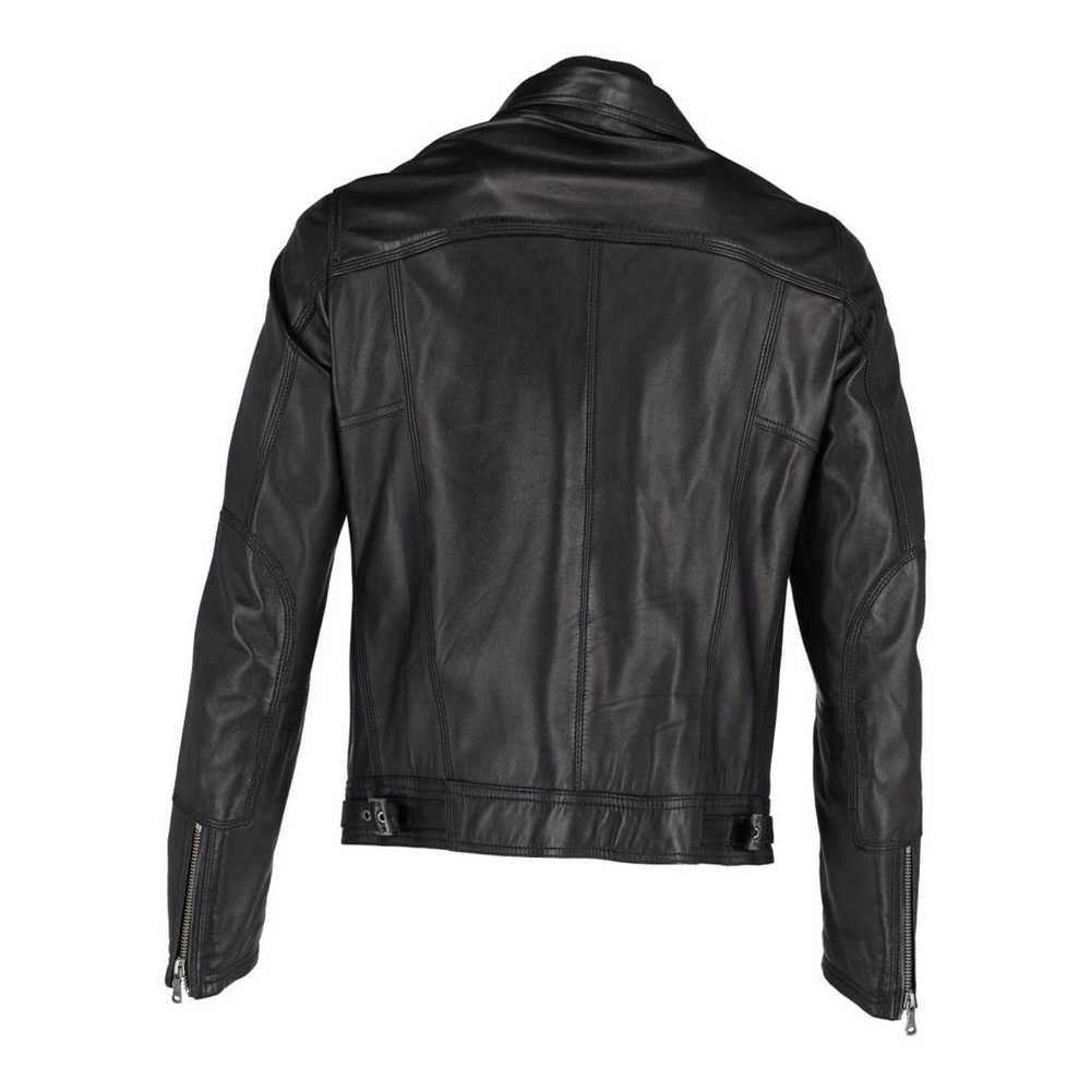 Dolce & Gabbana Leather biker jacket - image 3