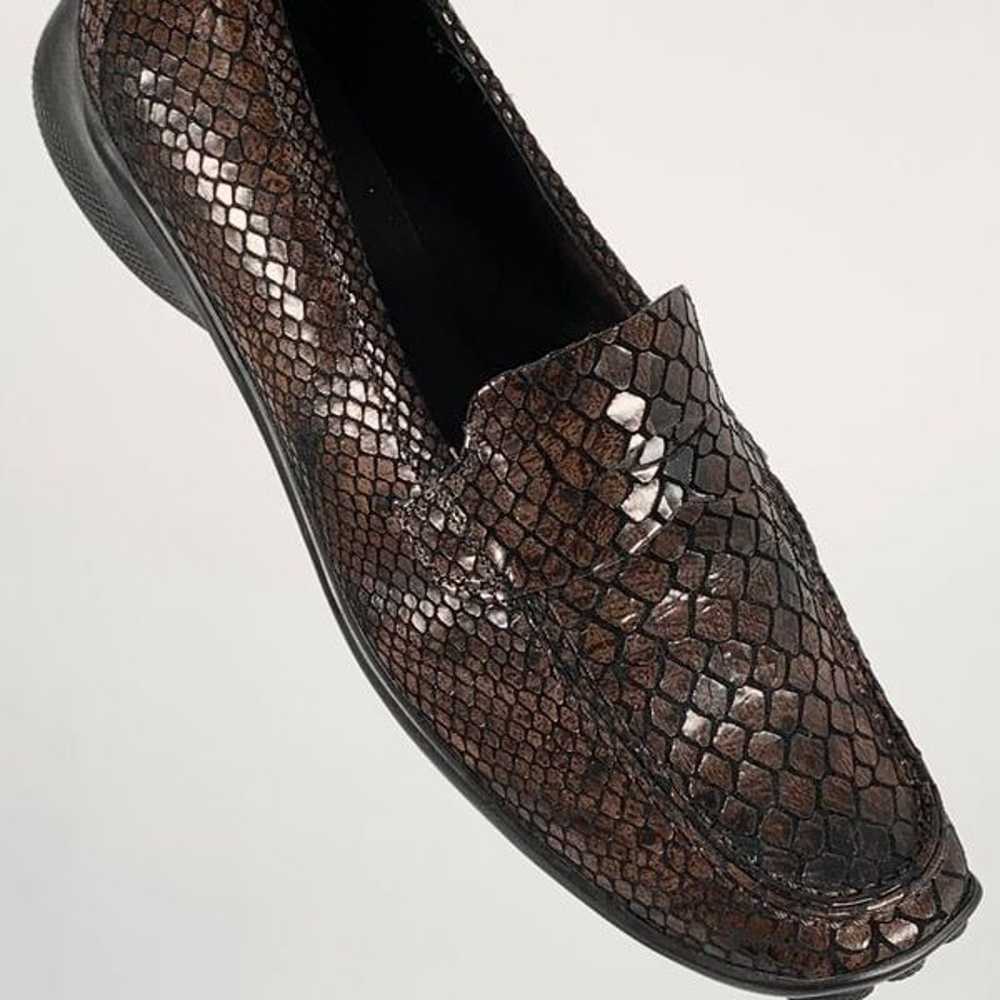 SESTO MEUCCI Italy Womens 8.5 Leather Snake Print… - image 4