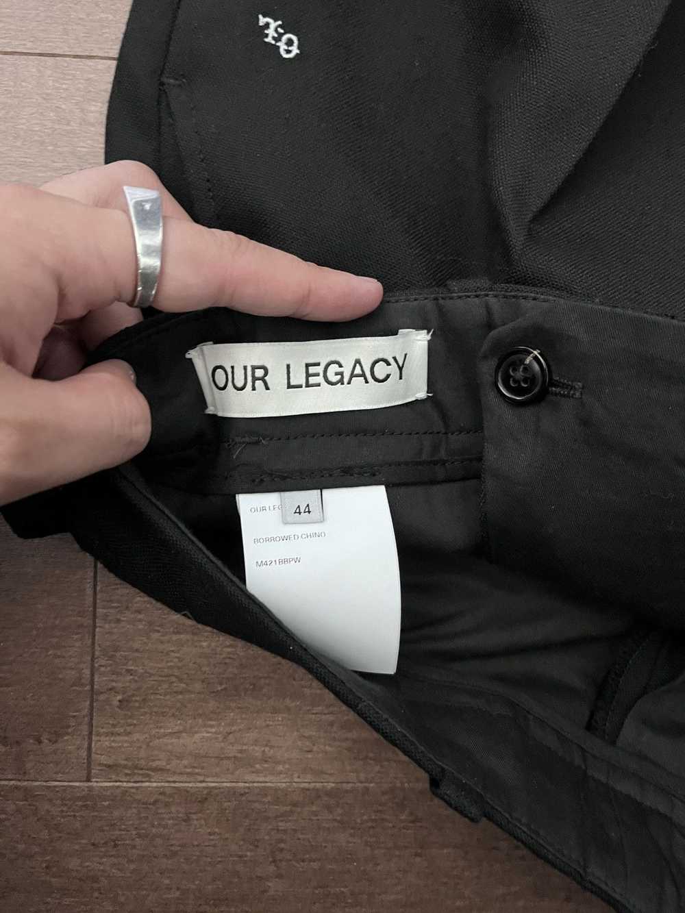 Our Legacy Our Legacy - Borrowed Chinos Black Pan… - image 4