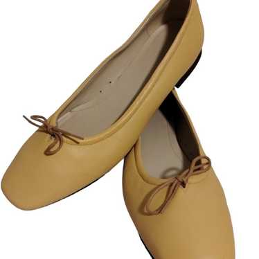 Everlane Soft Leather Ballet Flat Slip-on Shoes W… - image 1
