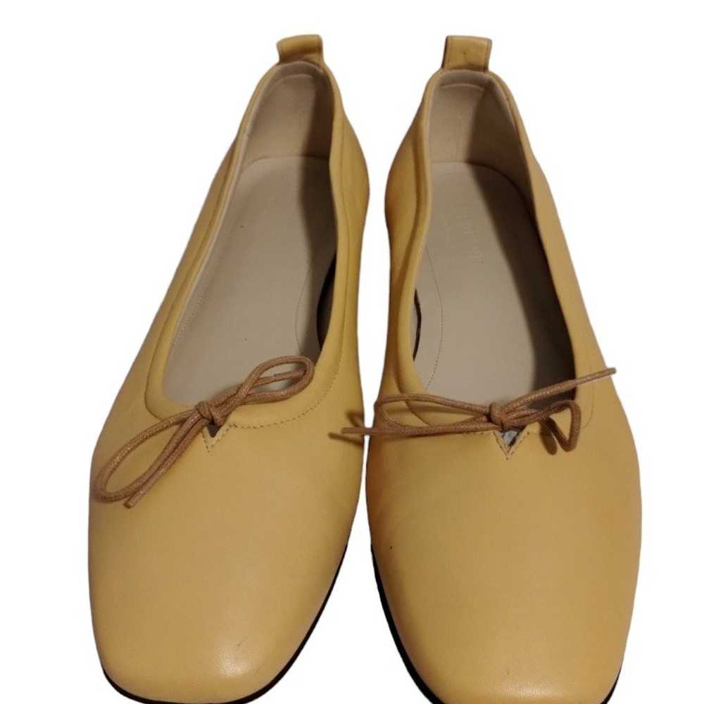 Everlane Soft Leather Ballet Flat Slip-on Shoes W… - image 2